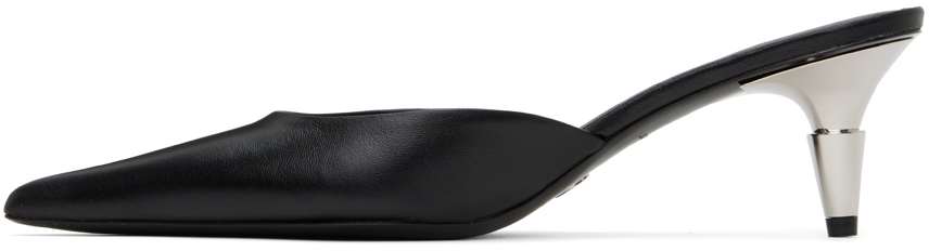 Proenza Schouler Black Spike Mules In 001 Black