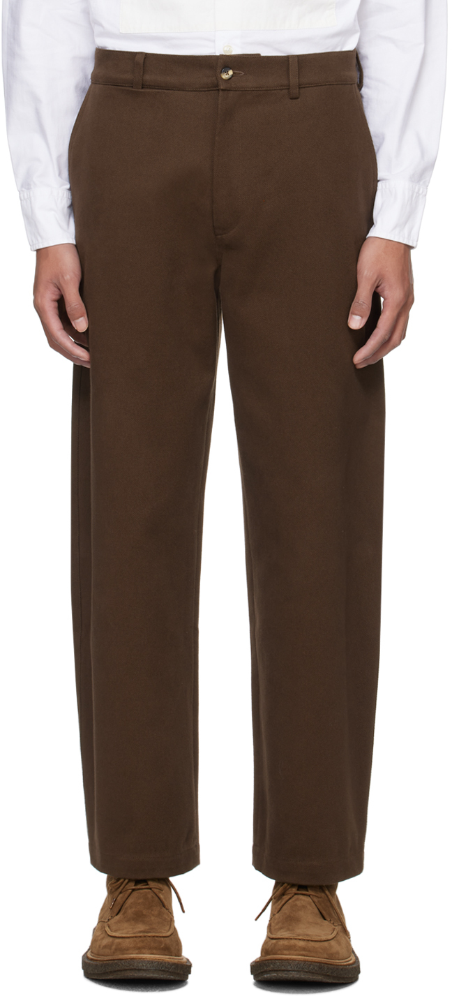 Brown Balloon Trousers