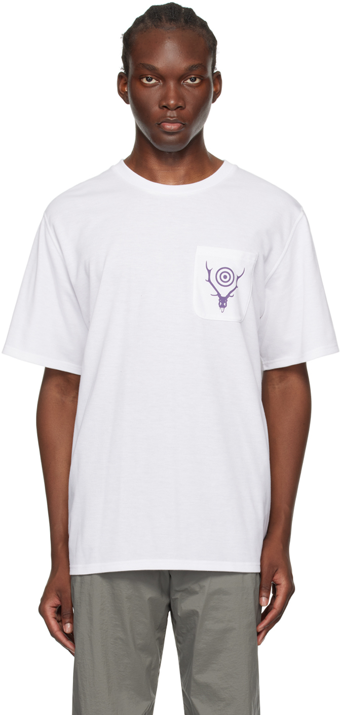 White Circle Horn T-Shirt
