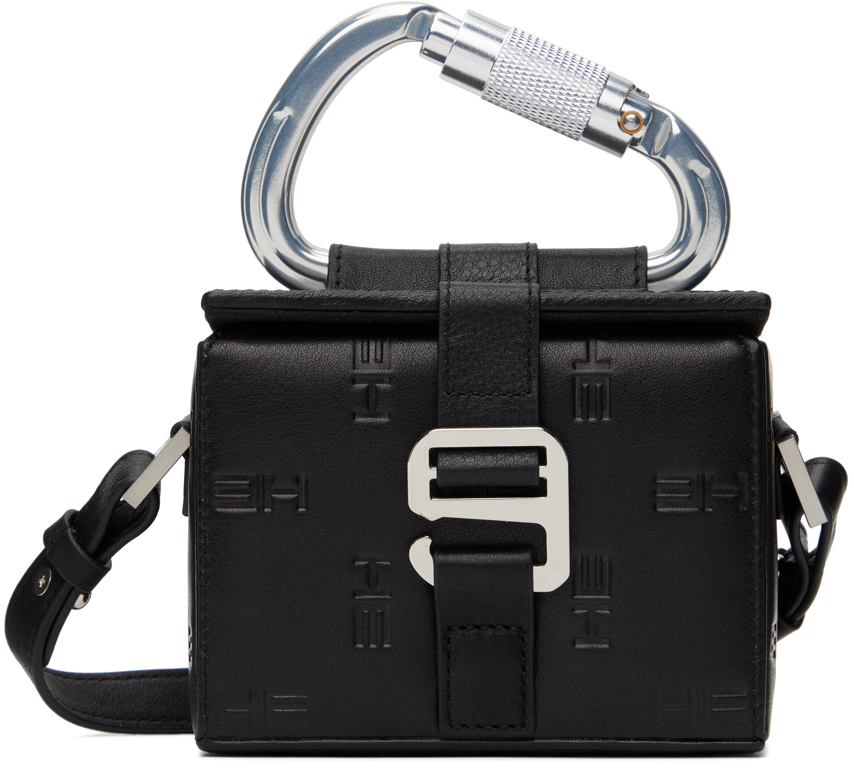 Black Mini Crossbody Bag by HELIOT EMIL on Sale