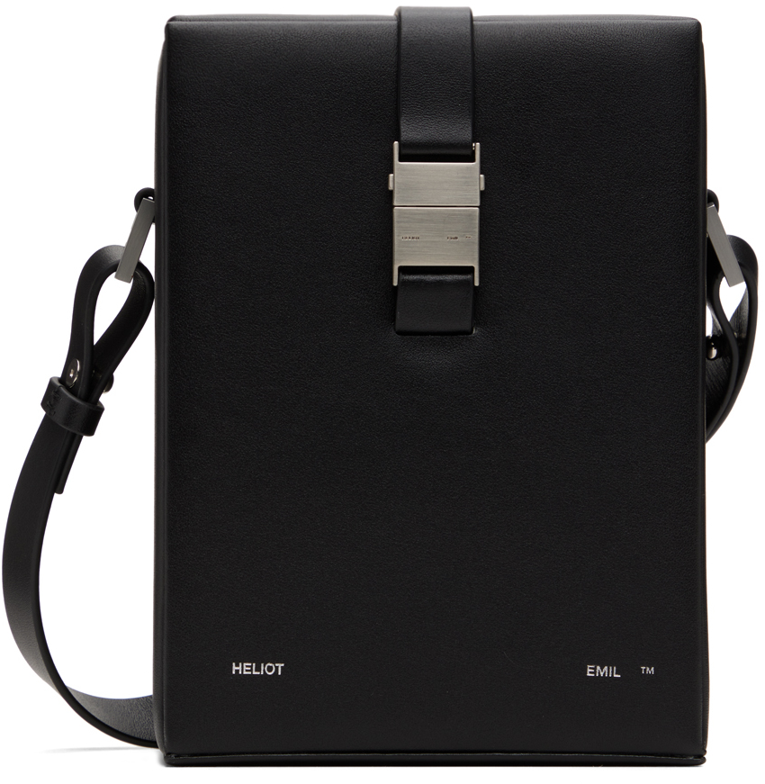 Black Overt Box Bag