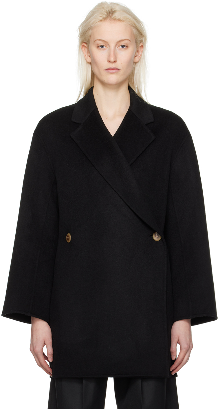 by Malene Birger: Black Ayvia Coat | SSENSE UK