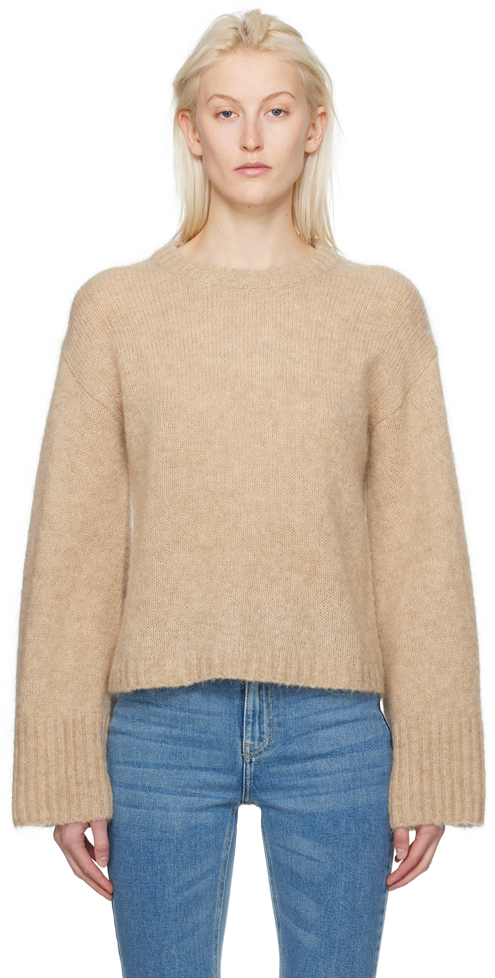 Beige Cierra Sweater by by Malene Birger on Sale