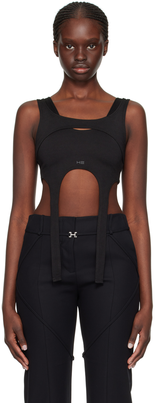 Heliot Emil White Deconstructed Tank Top - Fabric of Society