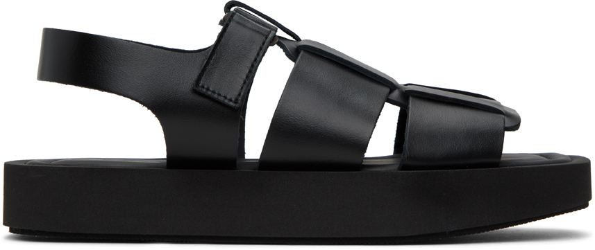 サンダル・ミュール BY MALENE BIRGER Women Sandals 103395 59301 050 BLACK Black By Malene Birger Tevi Sandals Q71877001Z-050 BLACK | IlDuomo