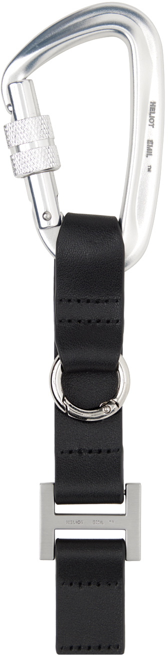 Black Small Carabiner Keychain