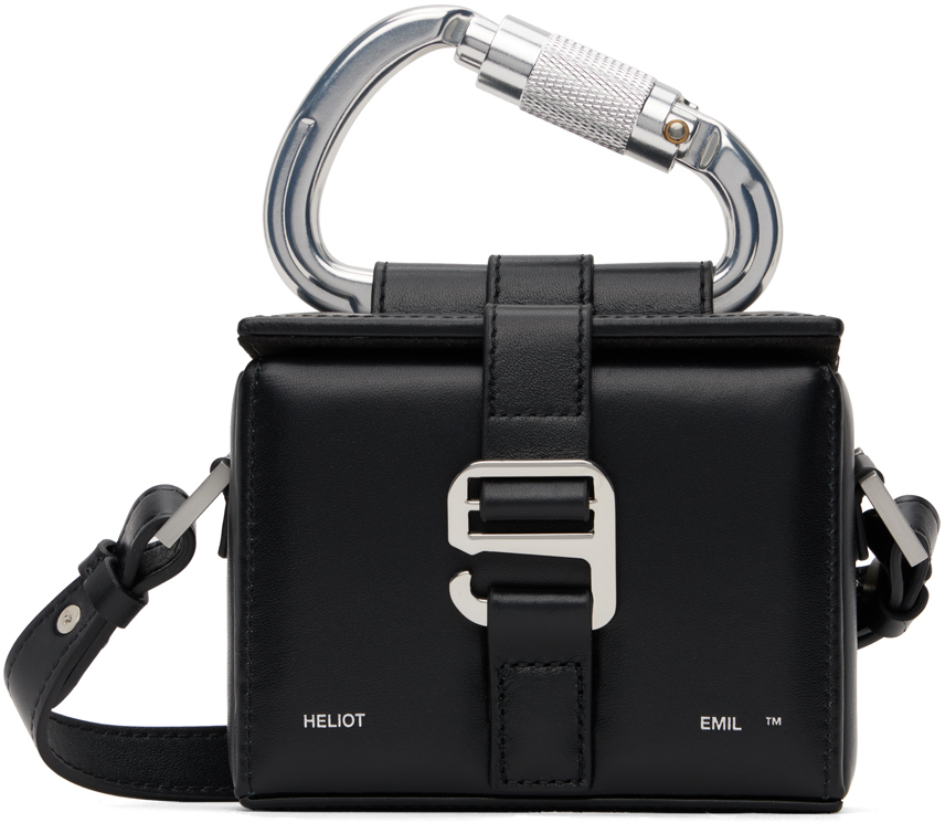 Heliot Emil Black Mini Crossbody Bag