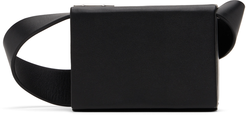 Heliot Emil Black Corolla Wallet Bag