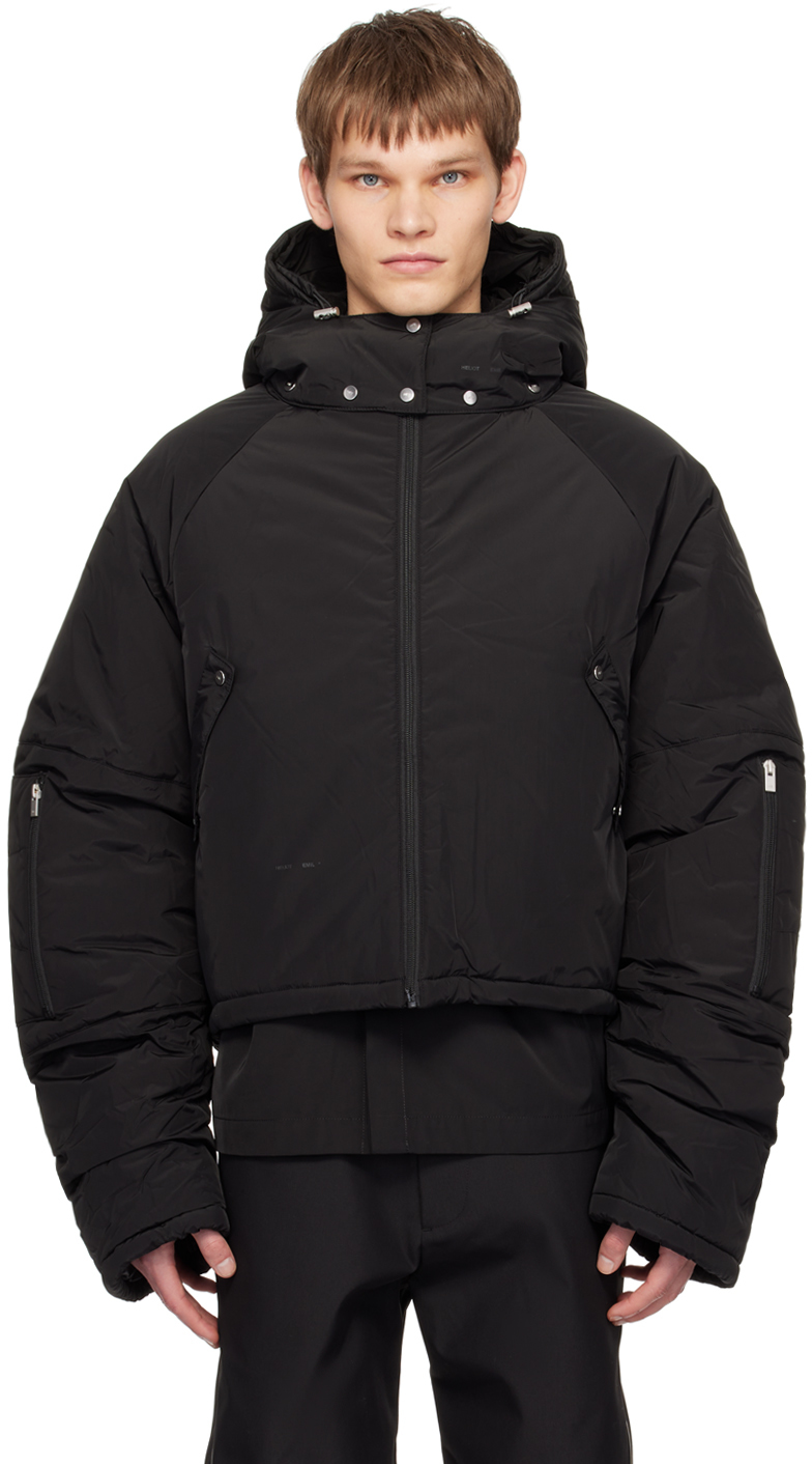 HELIOT EMIL: SSENSE Exclusive Black Puffer Jacket | SSENSE