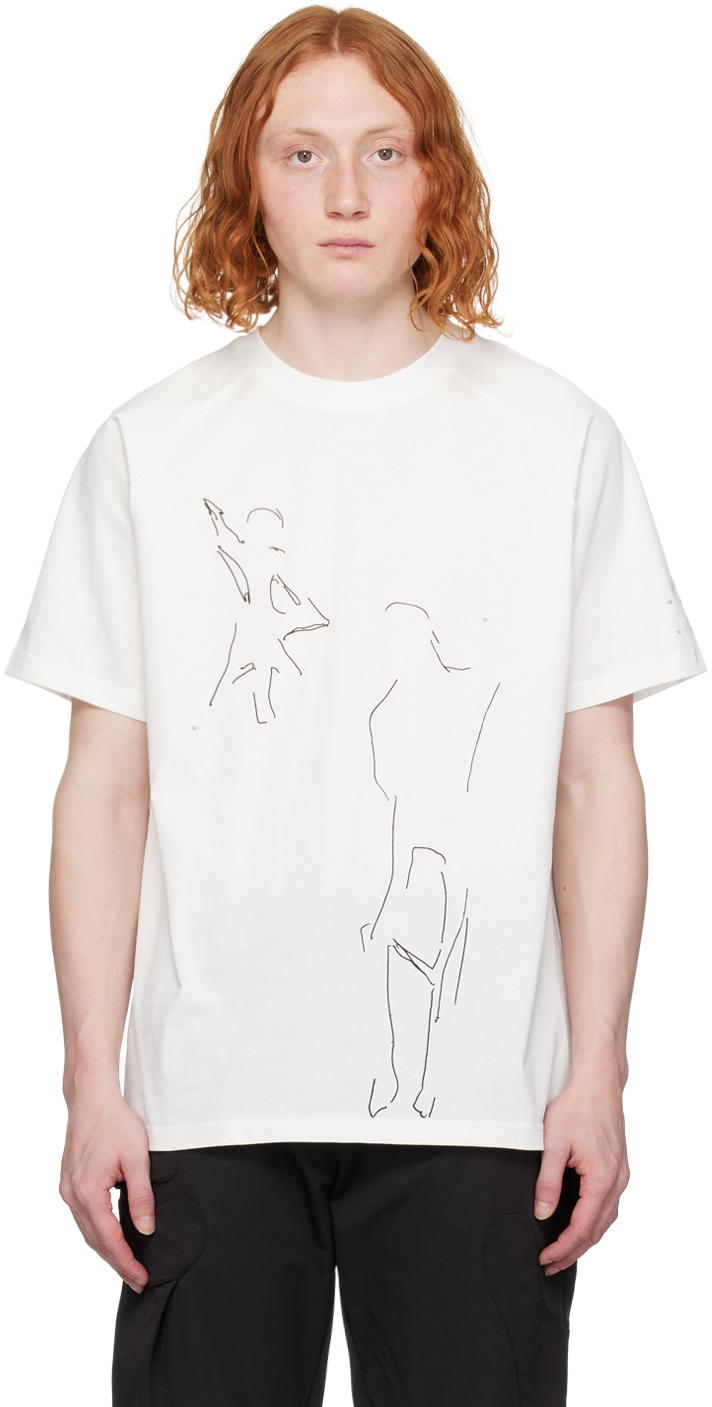 Heliot Emil White Formation T-shirt