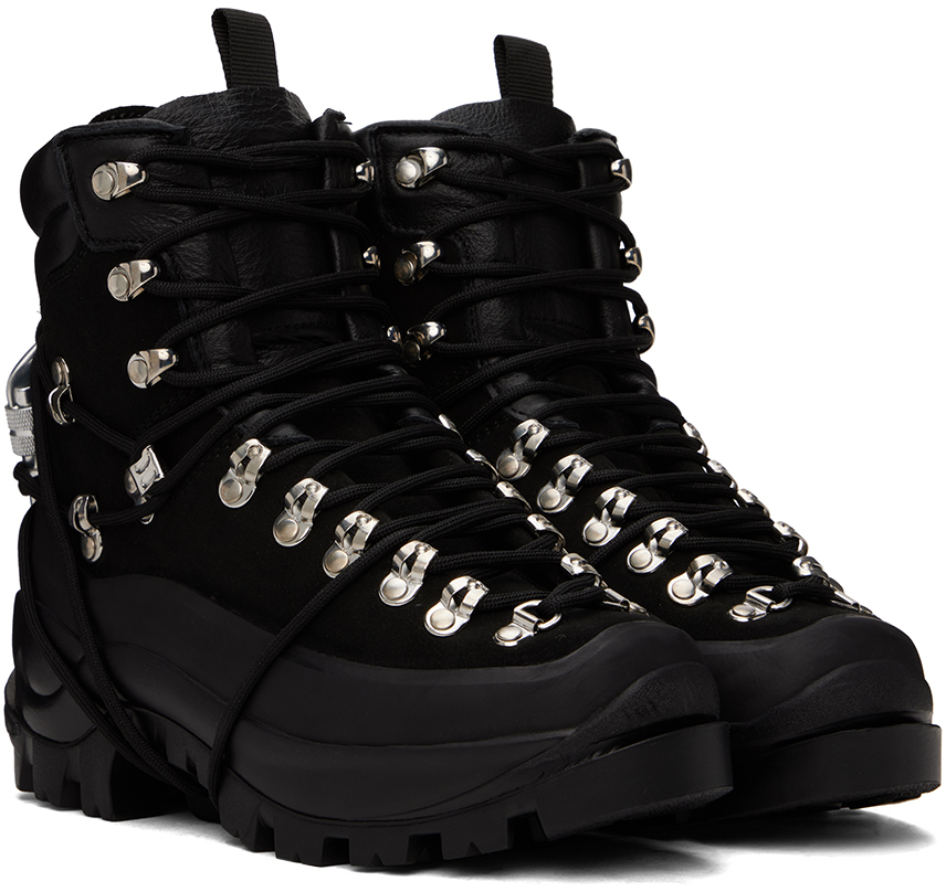 HELIOT EMIL Black Hiking Boots | Smart Closet
