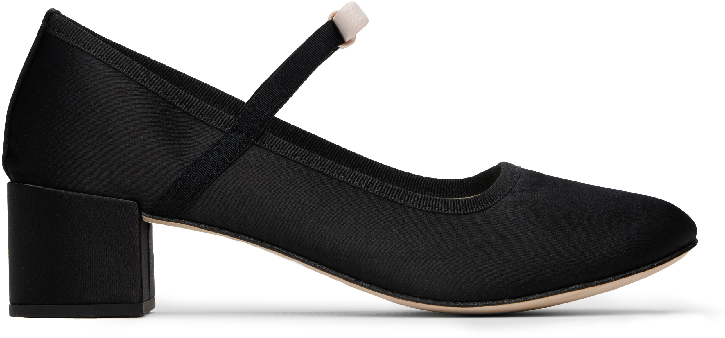 Black Guillemette Mary Jane Heels