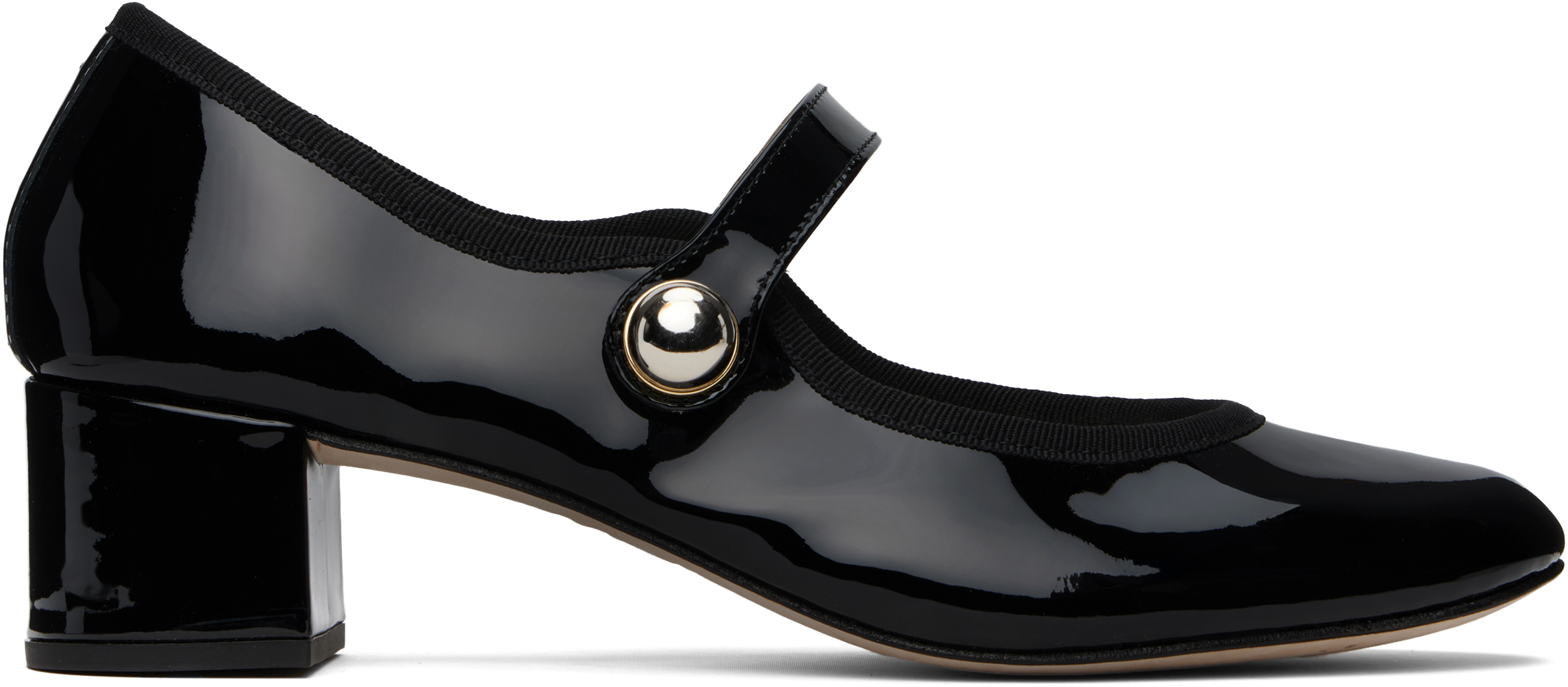 【関税込み】Repetto SSENSE限定 ブラック Tara ヒール SSENSE Exclusive Black Tara Heels by Repetto on Sale