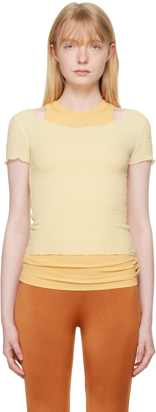 Shop Gil Rodriguez Yellow Fresa T-shirt In Pale Yellow