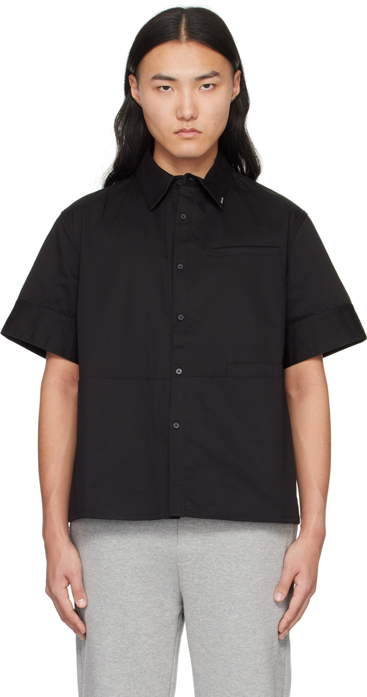 Black Staff Uniform Uniformity Shirt