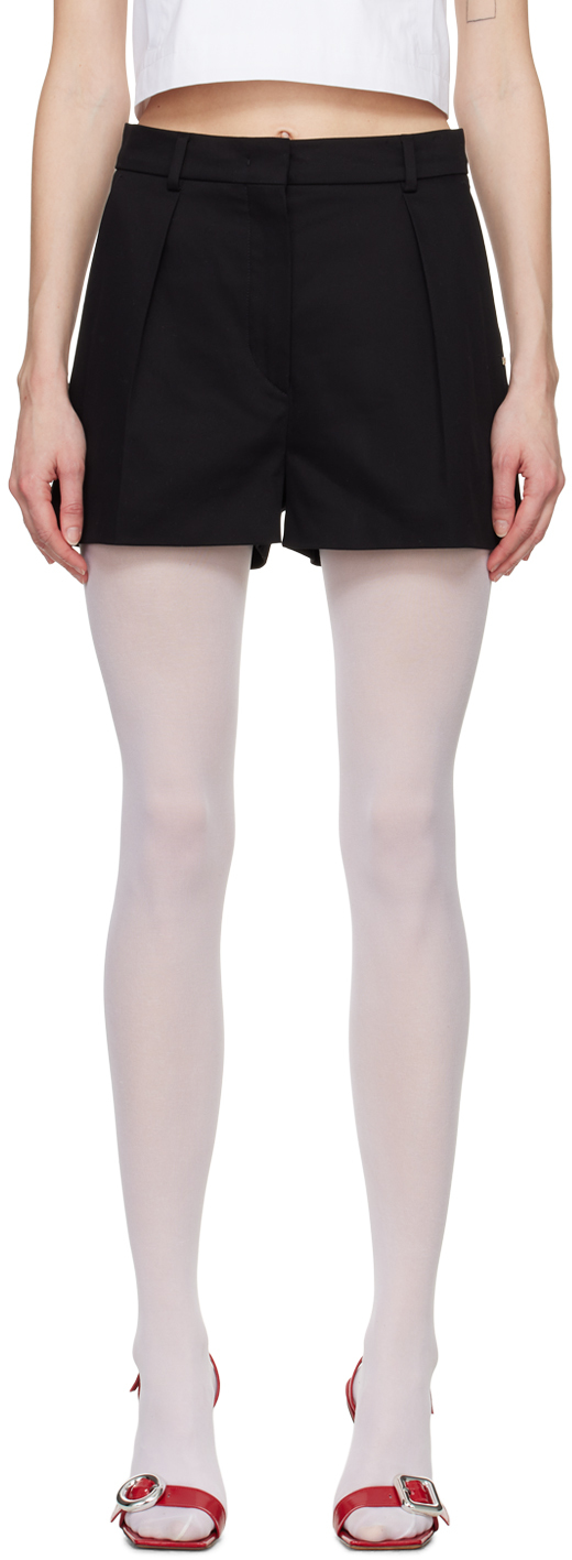 【Sportmax】関税込★Unico12 ブラック ショートパンツ Sportmaxのブラック Unico ショートパンツがセール中