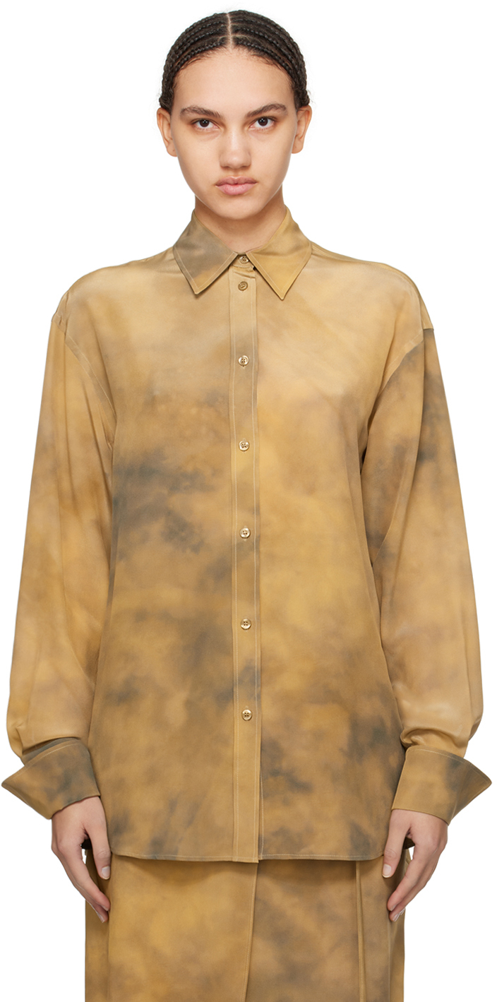 Beige Button Shirt