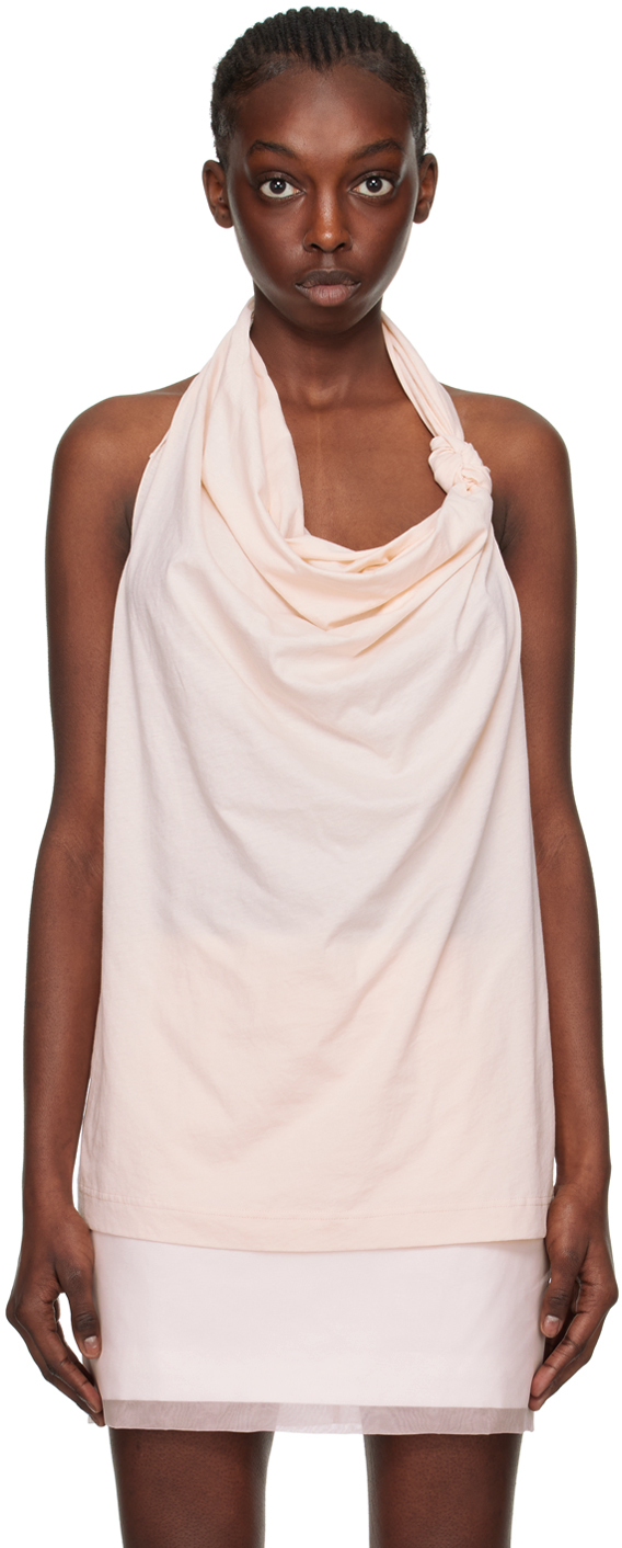 sportmax pink gatti tank top