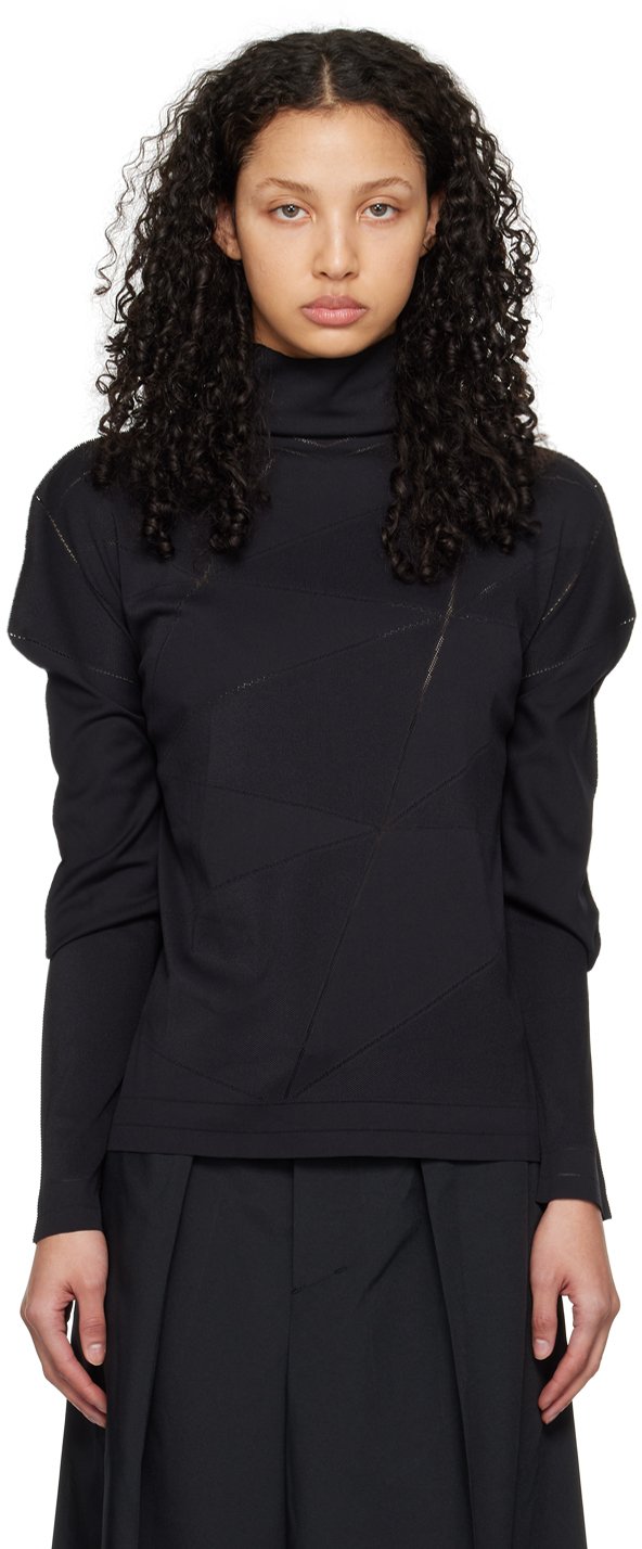 Issey miyake 2024 black turtleneck