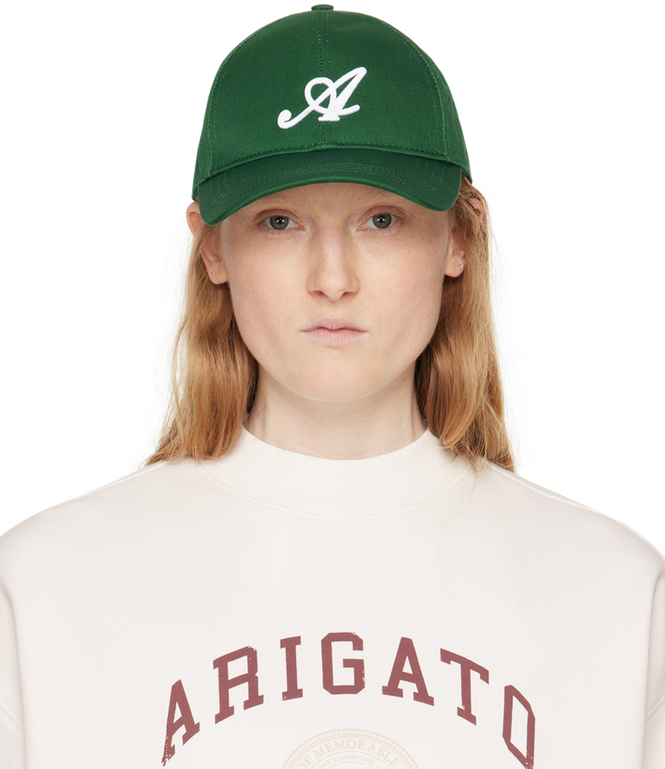 ANINE BING: Green Jeremy Baseball Cap