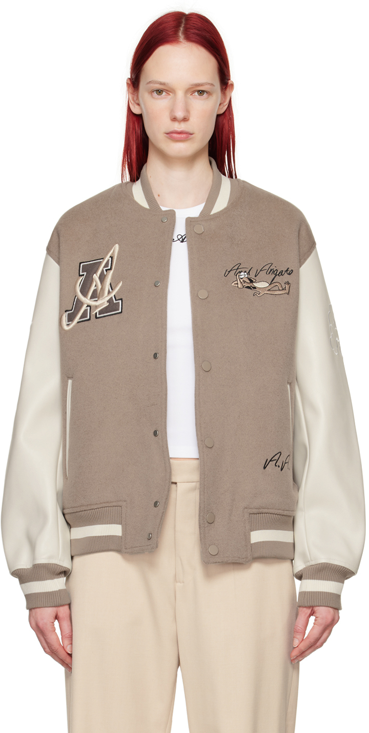 Axel Arigato Brown Wes Bomber Jacket In Light Brown