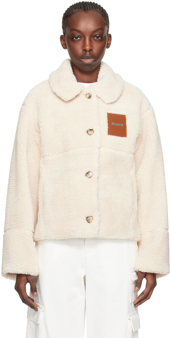 Axel Arigato: Beige Ava Jacket | SSENSE