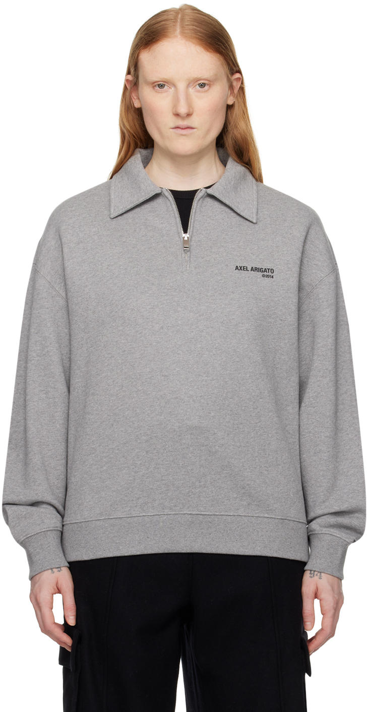 Pull molletonn Remi gris