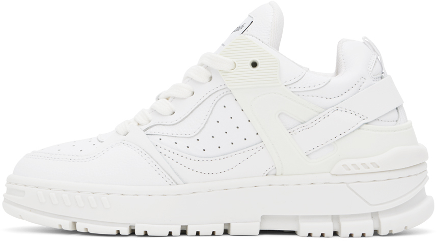 Axel Arigato White Astro Sneakers In White/white