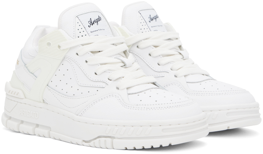 Axel Arigato White Astro Sneakers In White/white
