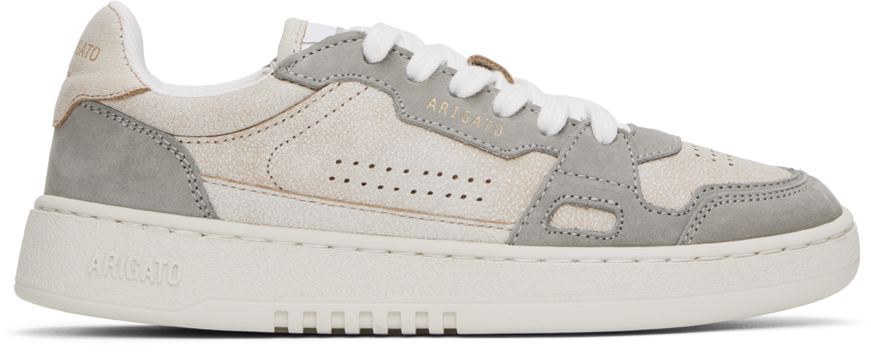 【関税込み】Axel Arigato ベージュ＆グレー Dice Lo スニーカー Beige & Gray Dice Lo Sneakers by Axel Arigato on Sale