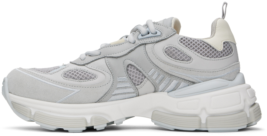 Axel Arigato Sphere Runner Lace-up Sneakers In Grey/beige