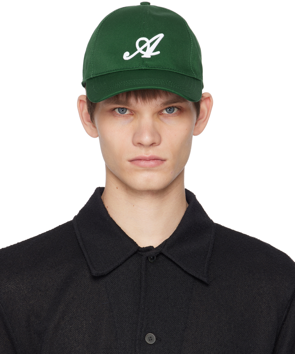 Green Signature Cap by Axel Arigato on Sale