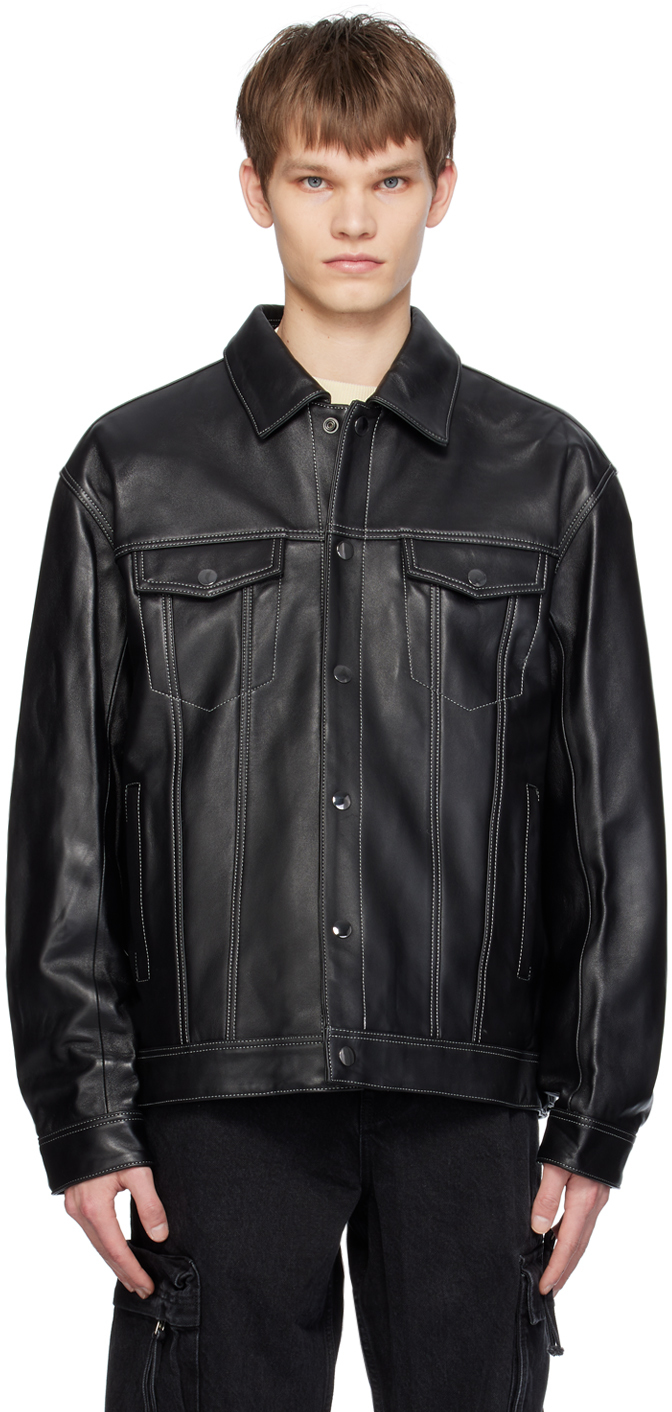 Black Kai Leather Jacket