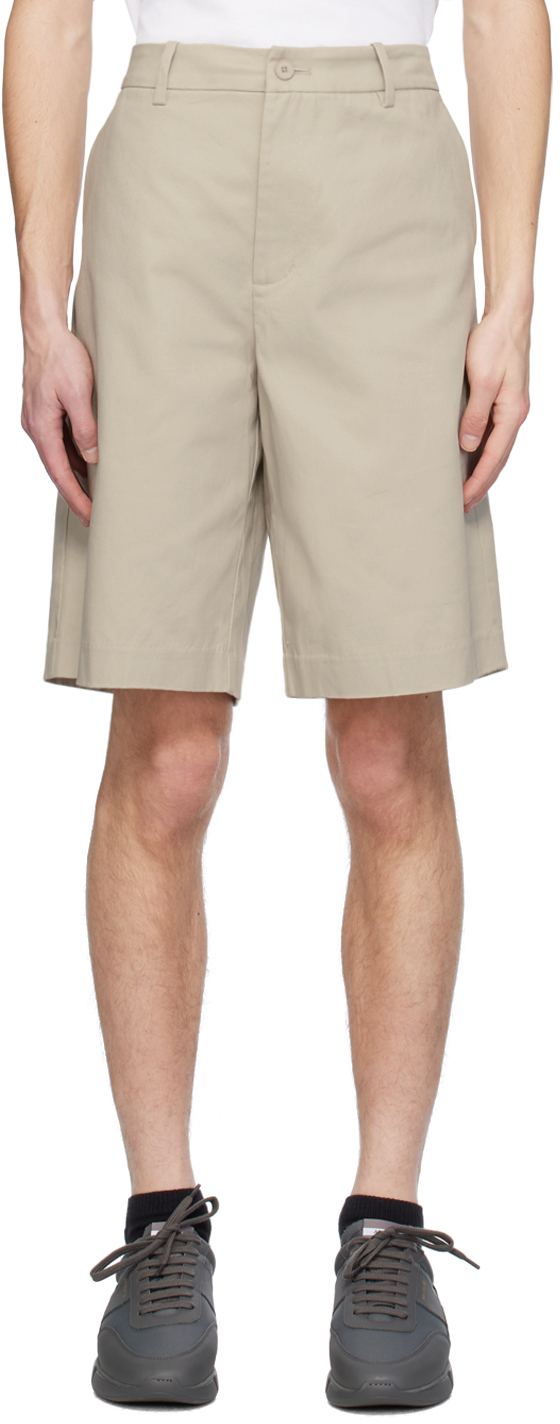 Beige Axis Shorts