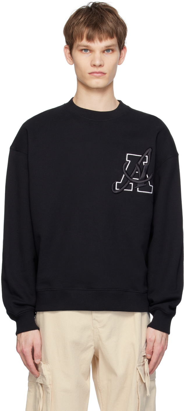 Shop Axel Arigato Black Hart Sweatshirt