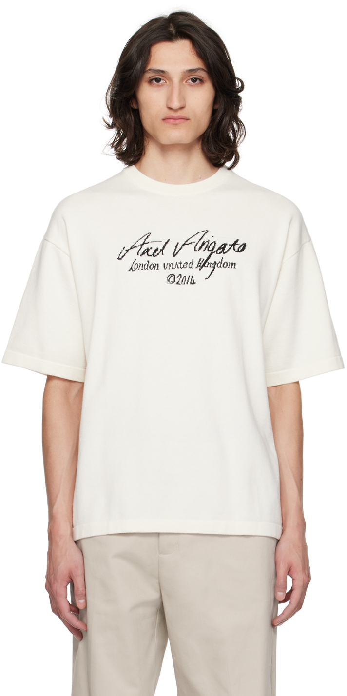 Axel Arigato: Off-White Broadwick T-Shirt | SSENSE