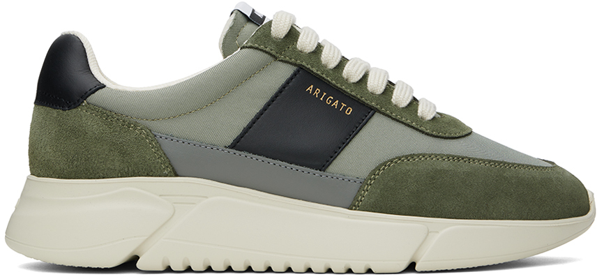 Green Genesis Vintage Sneakers by Axel Arigato on Sale