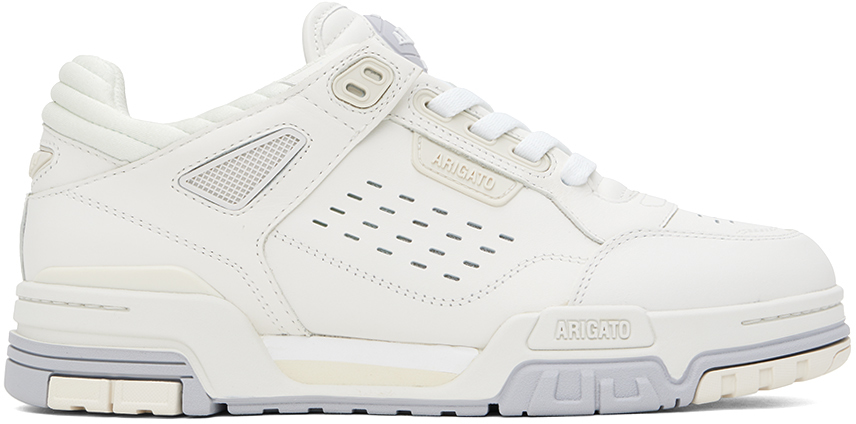 White & Beige Onyx Sneakers