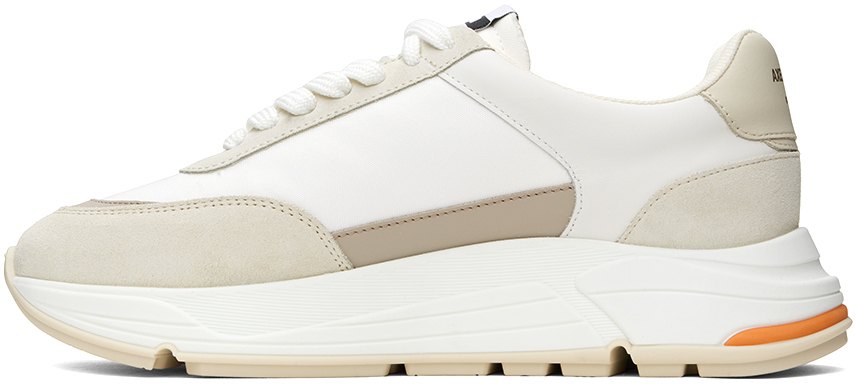 Axel Arigato Rush Bee Bird Sneakers In White/cremino