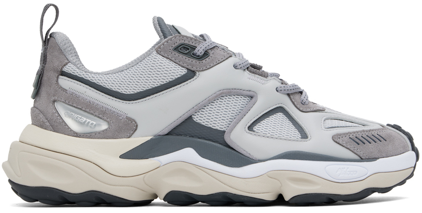 Axel Arigato Gray Satellite Sneakers In Light Grey / Grey