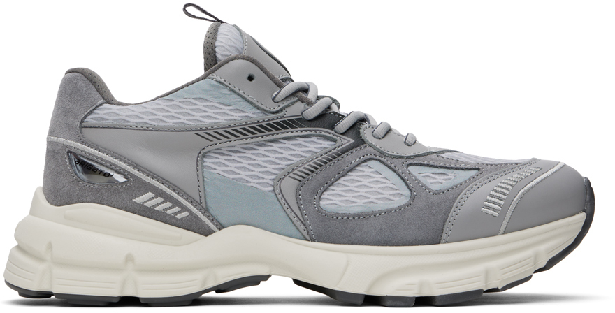 Gray Marathon Runner Sneakers
