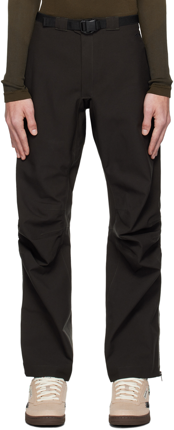 Shop Gr10k Gray Bembeculla Arc Trousers In Dark Soil Grey