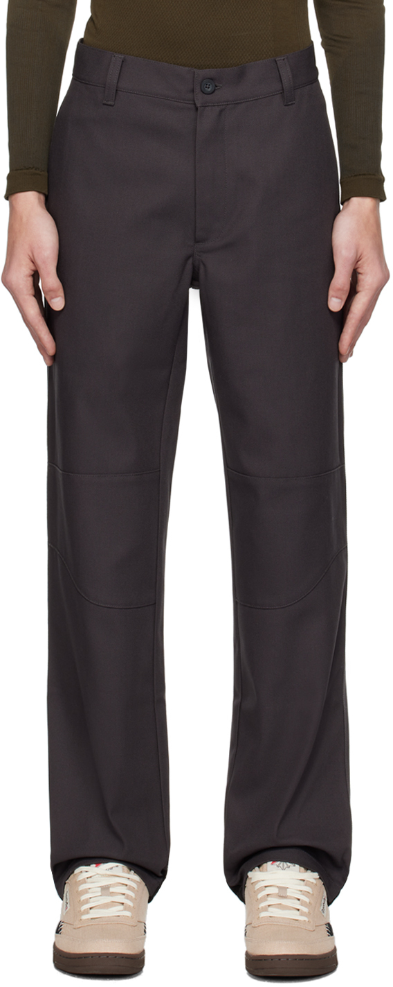 Gray Mud Stop Trousers