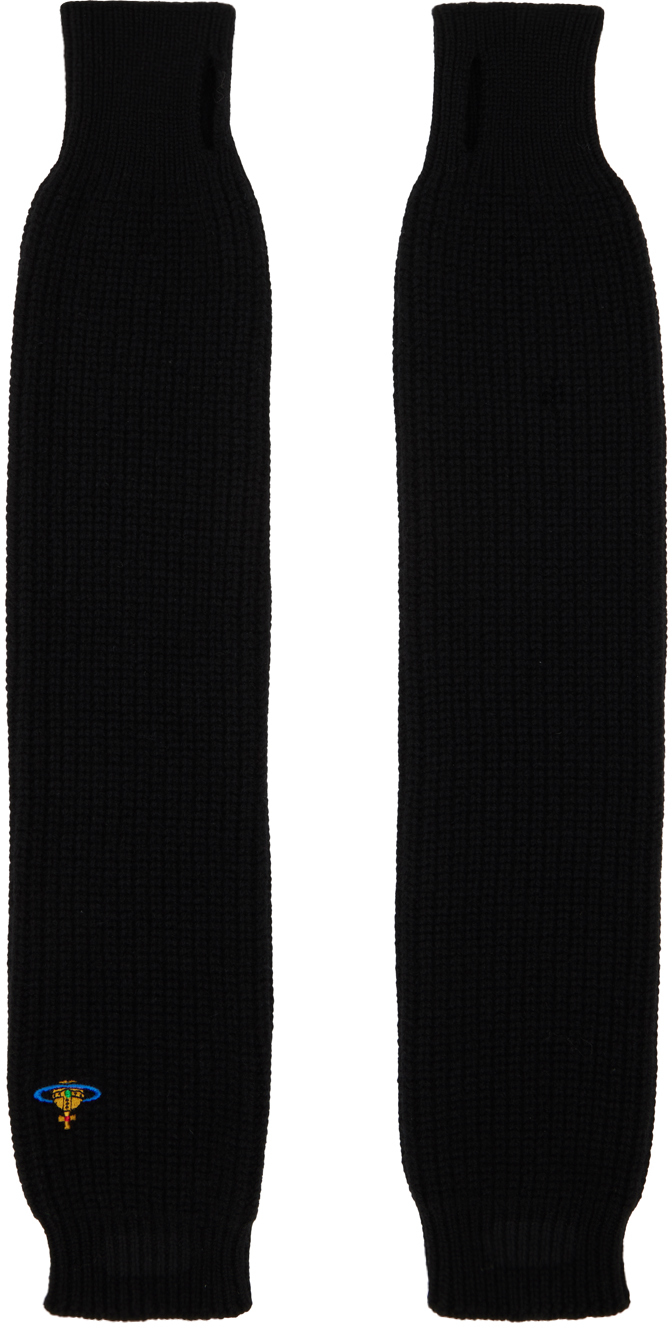 Black Fisherman Arm Warmers by Vivienne Westwood on Sale