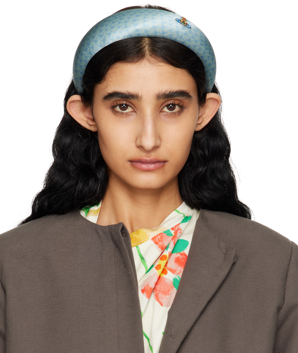 Blue Hilma Headband by Vivienne Westwood on Sale