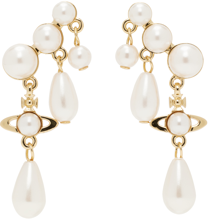 vivienne westwood gold marybeth earrings