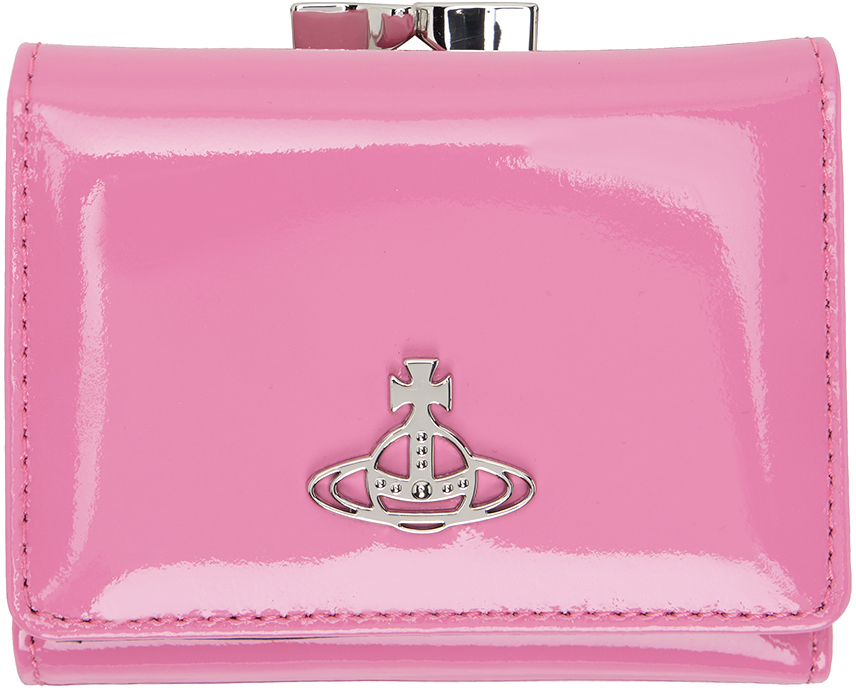 Pink Small Frame Wallet