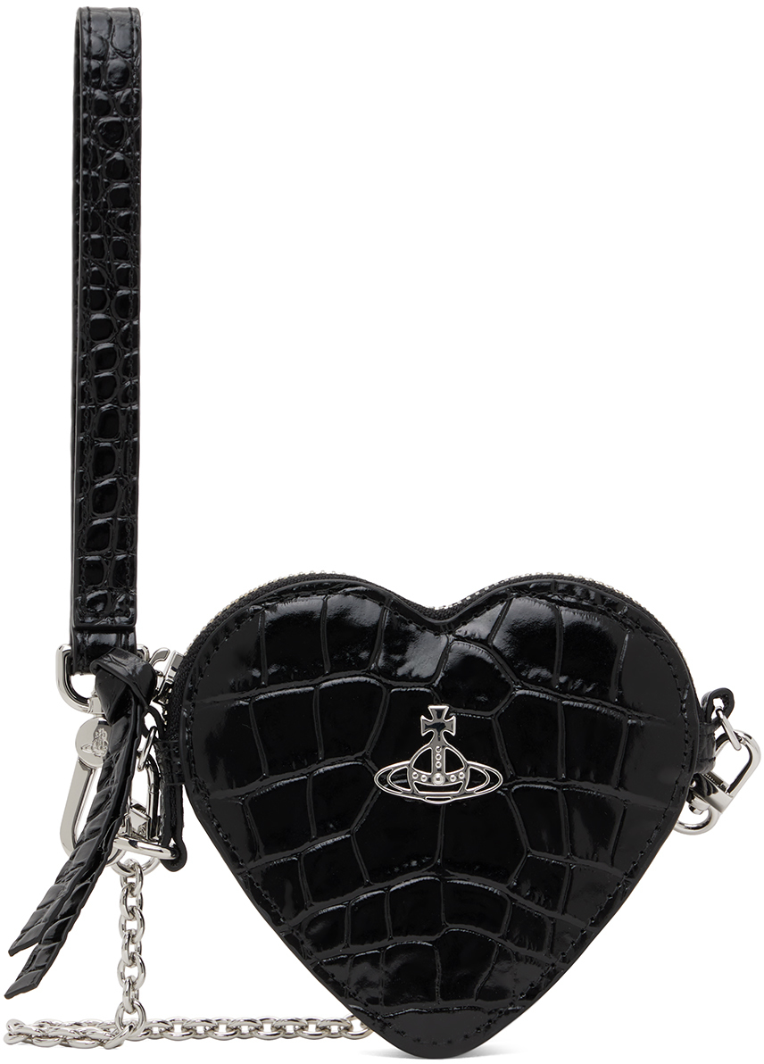 Vivienne westwood black wristlet outlet