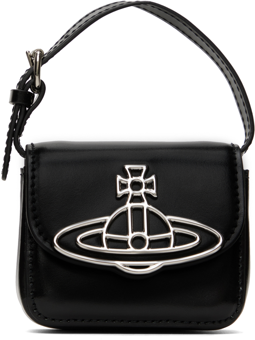 Vivienne Westwood Black Mini Linda Bag In N401 Black