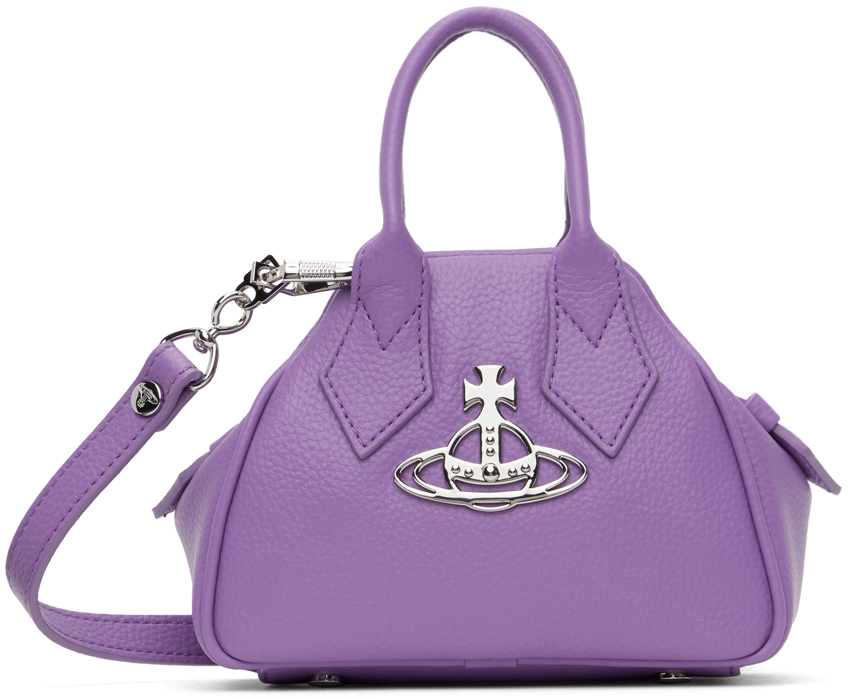 Vivienne Westwood Purple Mini Yasmine Bag In J401 Purple